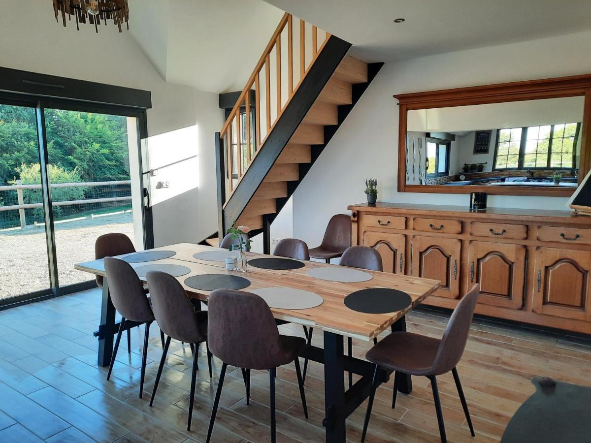Vila Madelaine Ranch, Nouvelle Piscine 2025 Le Gast Exteriér fotografie
